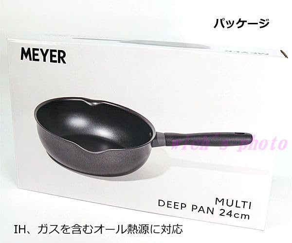 Amazon | Meyer マイヤー 24cm フライパン ディープパン 軽量 ガス対応
